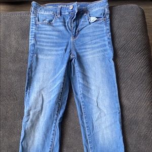 American eagle never worn long skinny jeans size 6long